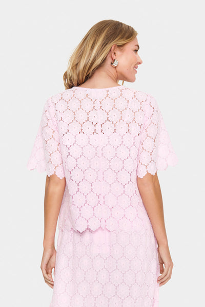 ZojaSZ Blouse Pink Tulle - 30514049 Thumbnail