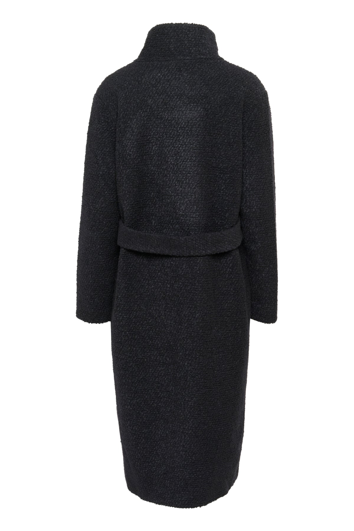 FerddySZ Long Wool Coat Black - 30514136