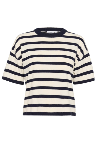 LikamSZ Striped Pullover Winter White Nightsky Stripe - 30514161 Thumbnail