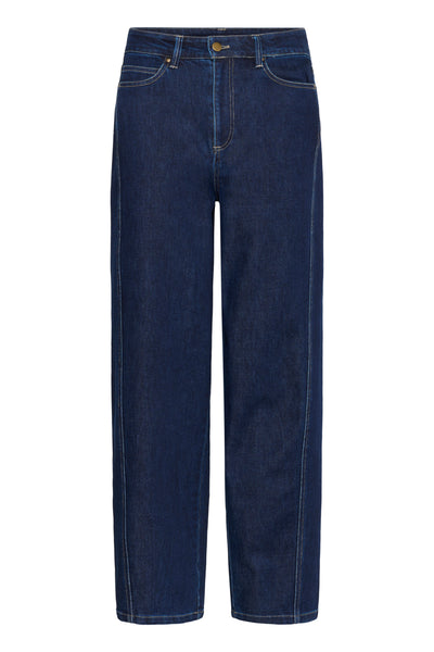 LoesaSZ Jeans Dark Blue Denim - 30514228 Thumbnail