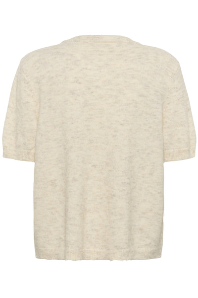 ZanettSZ SS Cardigan Creme Melange Thumbnail