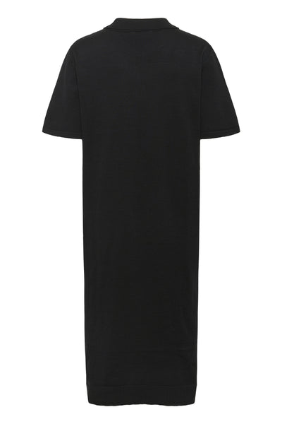 MilaSZ Polo SS Dress Black - 30514319 Thumbnail