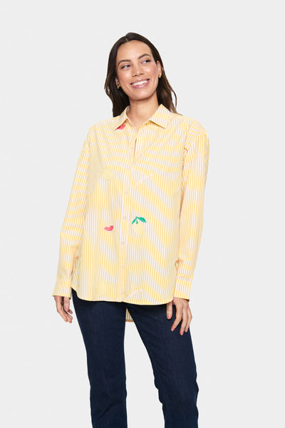 ZyttaSZ Shirt Lemon Ice Stripe - 30514340 Thumbnail