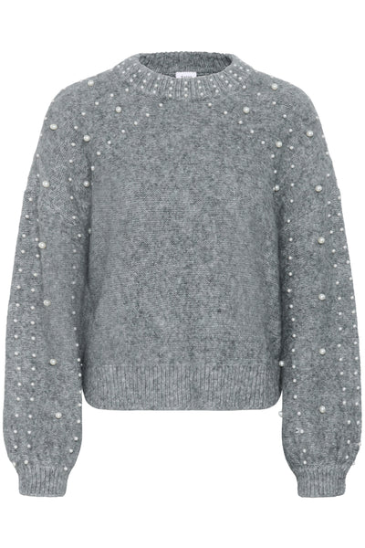 MadeleineSZ Pullover Gunmetal Melange - 30514376 Thumbnail