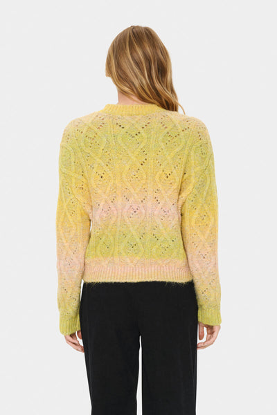 MorganSZ Pullover Misted Yellow Melange - 30514382 Thumbnail