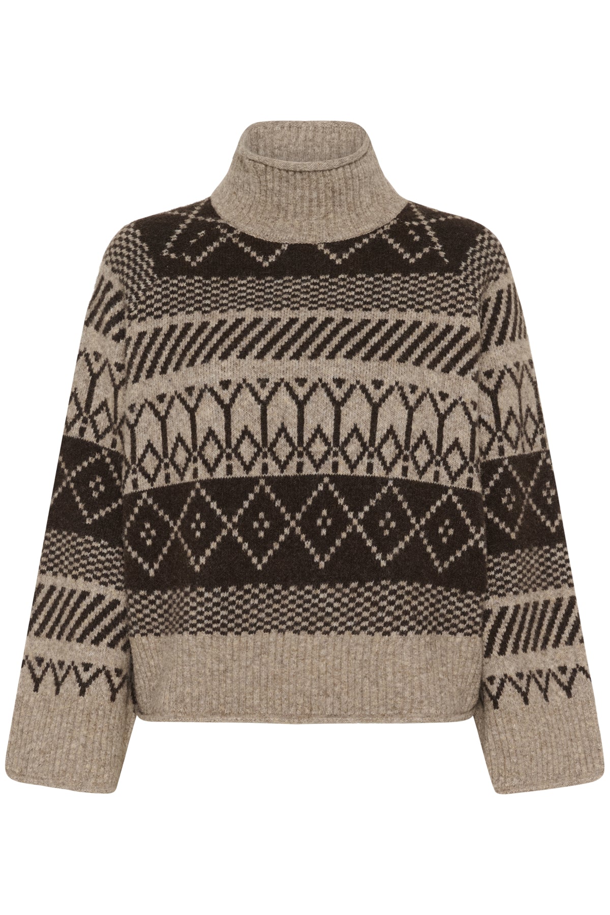 MichaSZ Rollneck Fondue Fudge Melange - 30514422