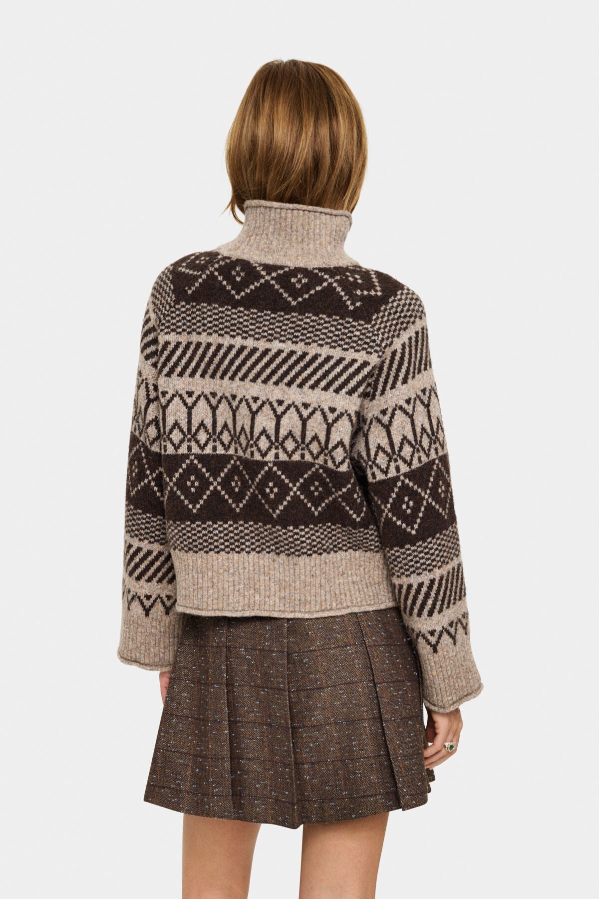 MichaSZ Rollneck Fondue Fudge Melange - 30514422