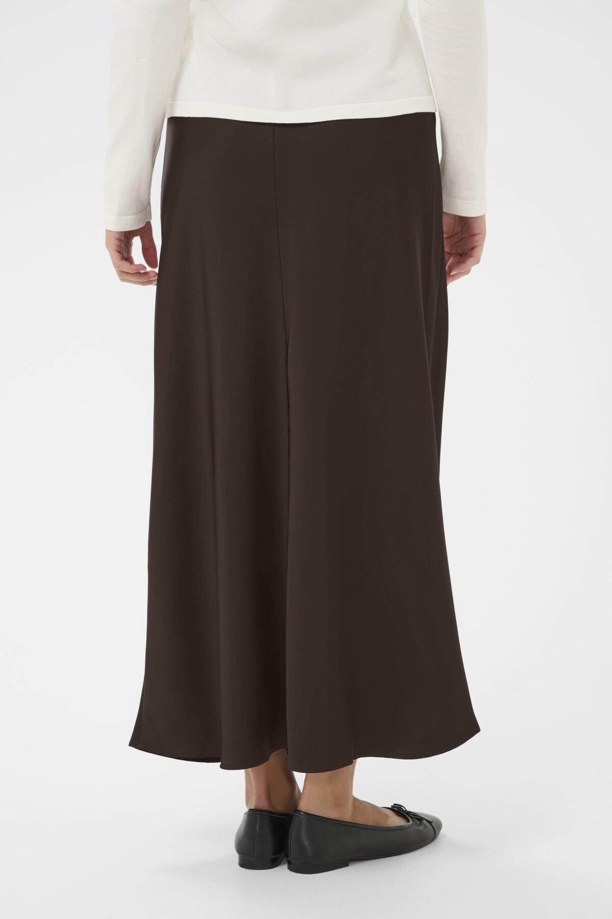 LodisaSZ Maxi Skirt 30514434 Dark Oak