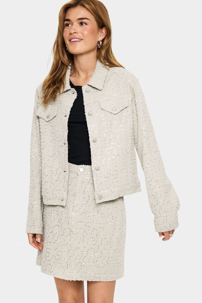 MoniqueSZ Jacket Frost Gray - 30514444 Thumbnail