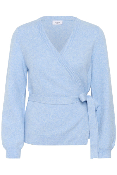 MaleenSZ Wrap Cardigan Starlight Blue - 30514454 Thumbnail