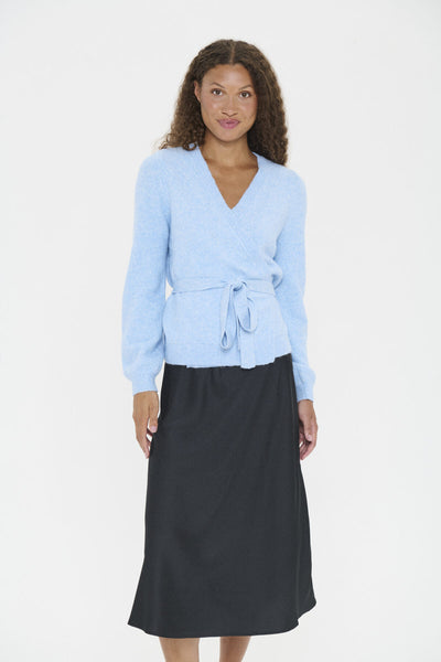 MaleenSZ Wrap Cardigan Starlight Blue - 30514454 Thumbnail