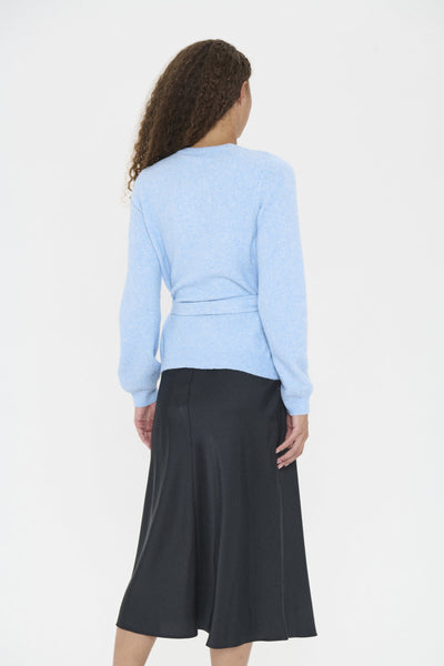 MaleenSZ Wrap Cardigan Starlight Blue - 30514454 Thumbnail