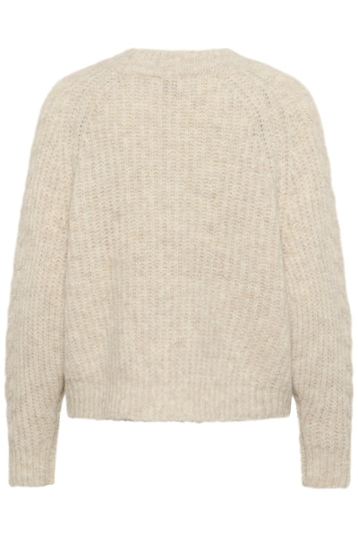MandaSZ Pullover Brown Rice Melange - 30514461 Thumbnail