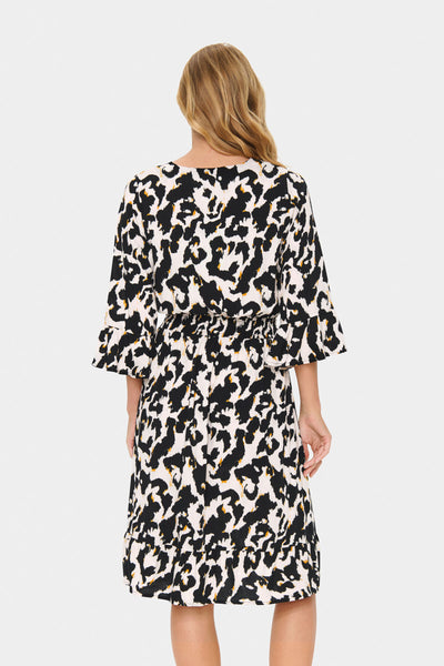 MarcaSZ Long Dress Orchid Painted Leopard - 30514463 Thumbnail