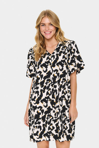 MarcaSZ Dress Orchid Painted Leopard - 30514464 Thumbnail