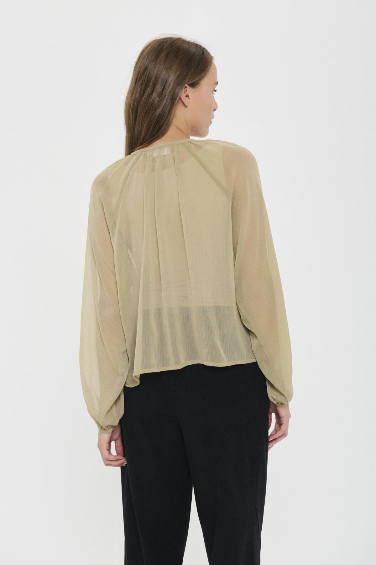 JacelynSZ Blouse 30514487 Silver Sage