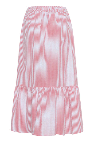 ElmikoSZ Maxi Skirt Fandango Pink White Stripe - 30514533 Thumbnail