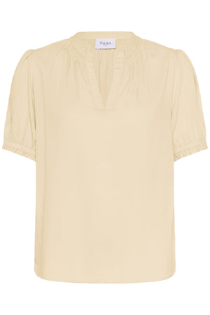 BrittaSZ SS Blouse Creme - 30514534