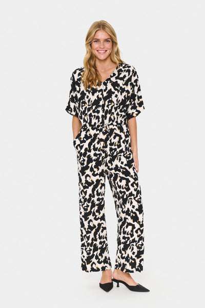 MarcaSZ Jumpsuit Orchid Painted Leopard - 30514542 Thumbnail