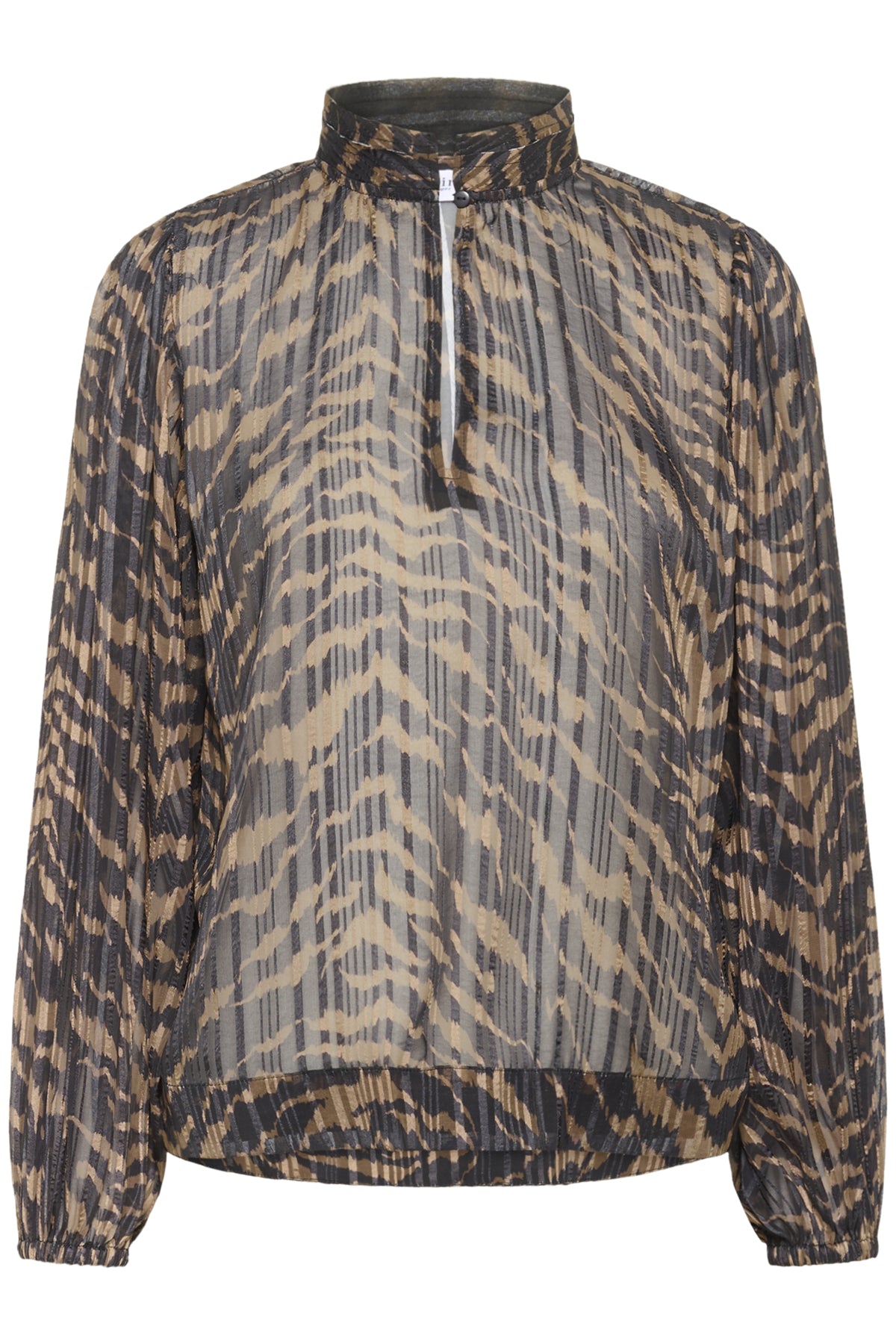 NestaSZ Blouse Black Shifted Strokes - 304346 - 30514571