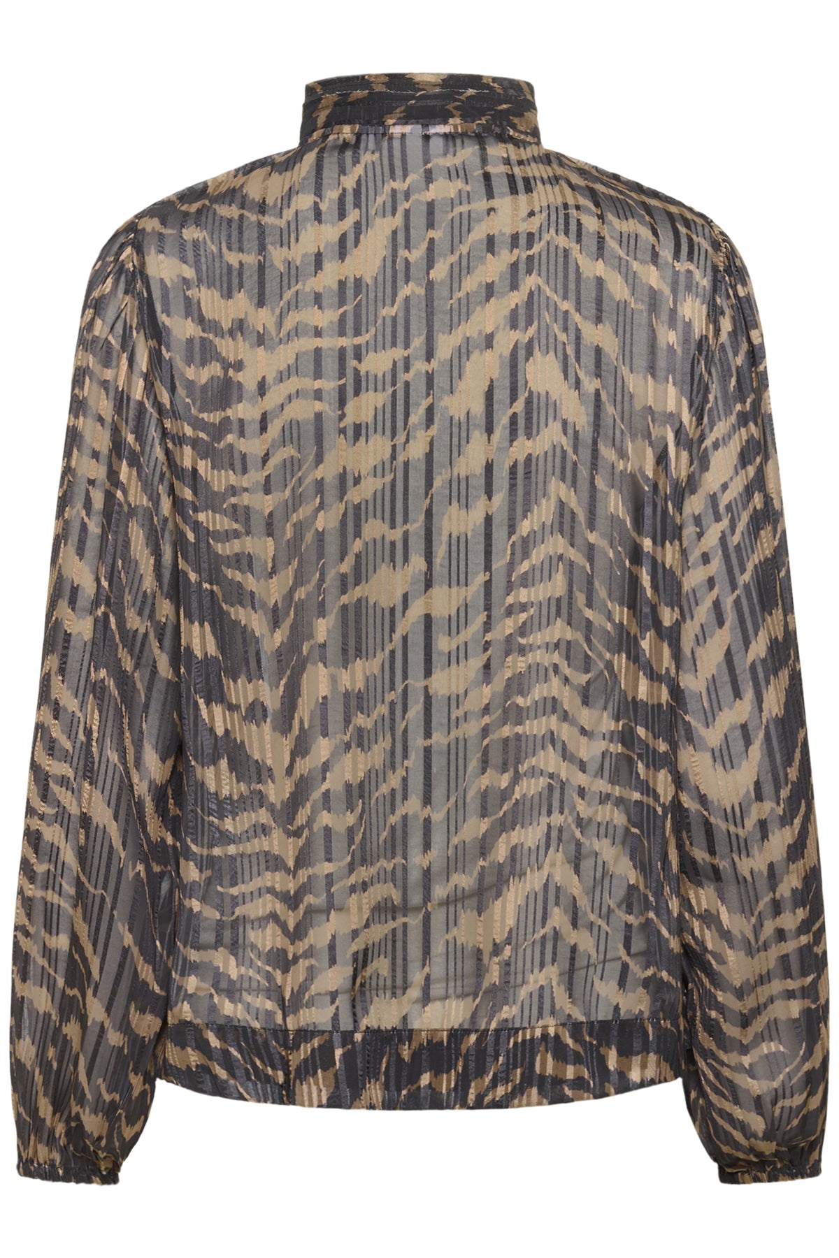 NestaSZ Blouse Black Shifted Strokes - 304346 - 30514571