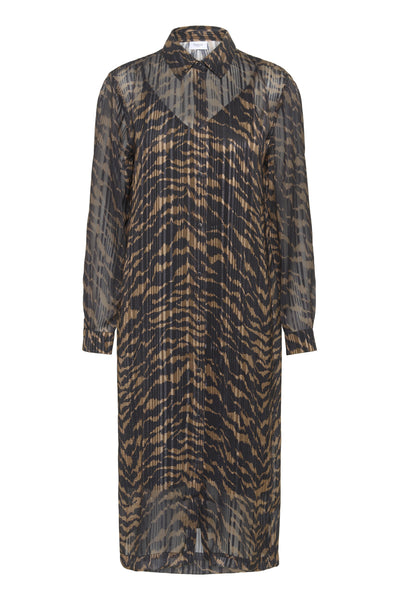 NestaSZ Dress Black Shifted Strokes - 304346 - 30514572 Thumbnail