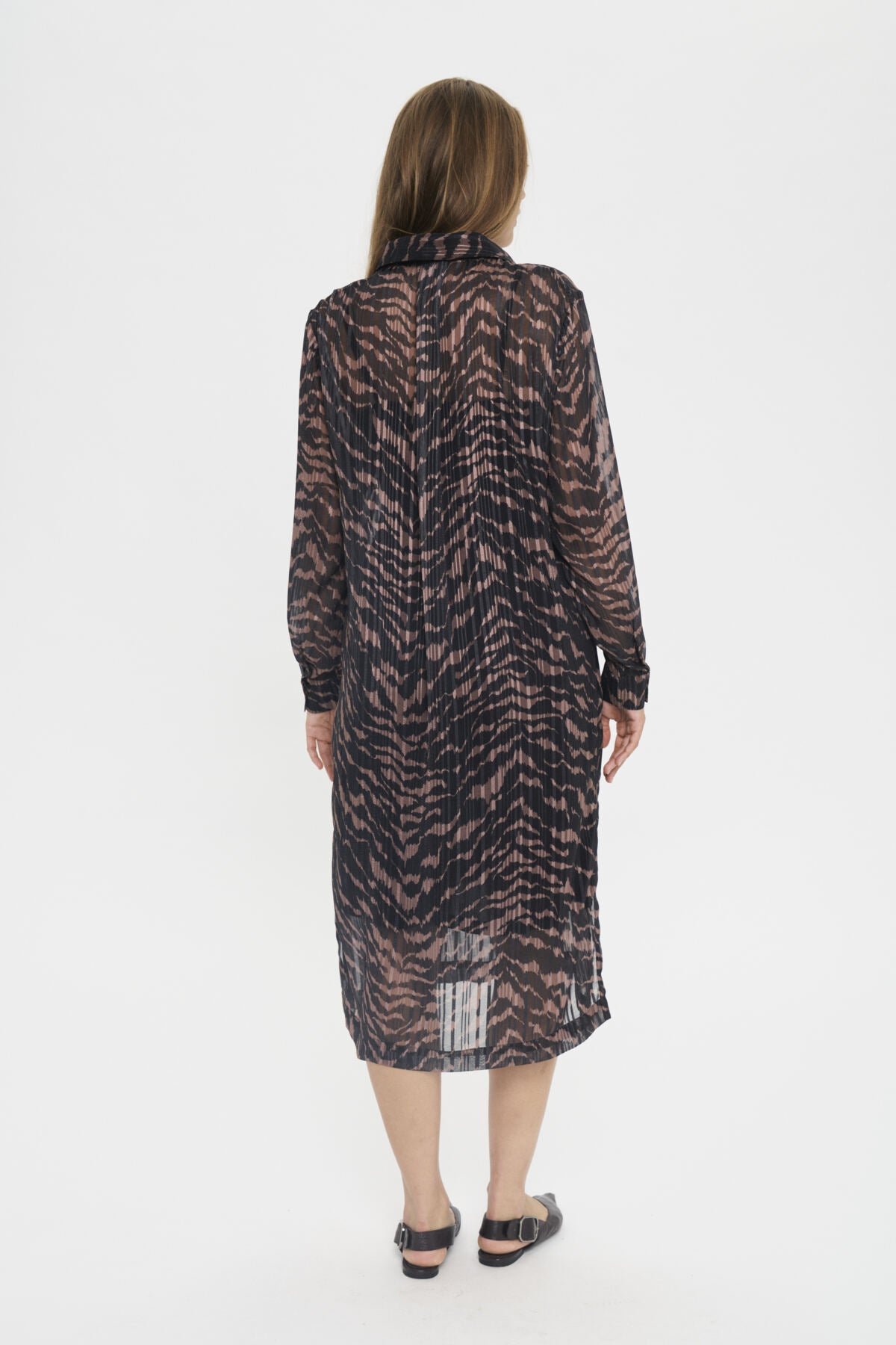 NestaSZ Dress Black Shifted Strokes - 304346 - 30514572