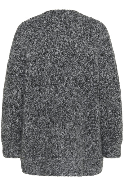 NorthSZ Cardigan Gunmetal Melange - 1803061 - 30514582 Thumbnail