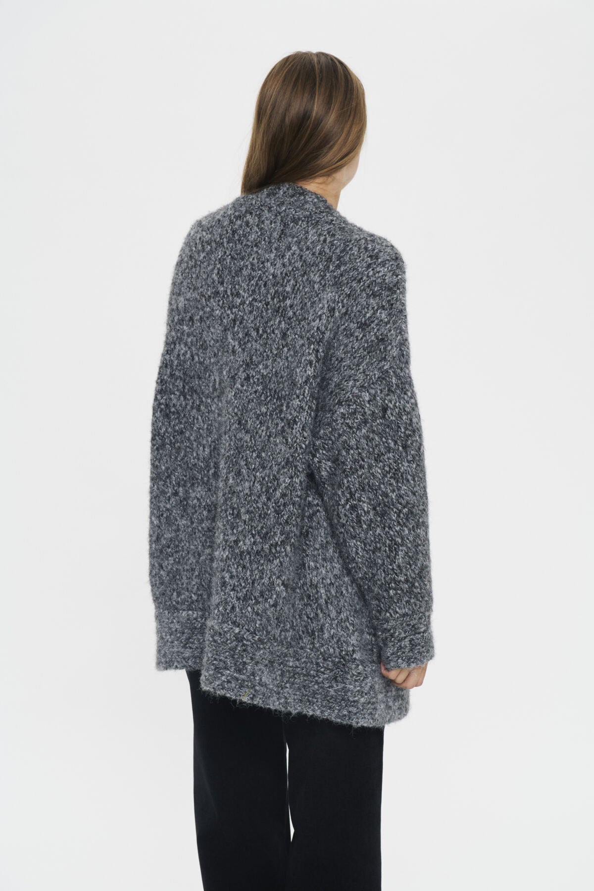 NorthSZ Cardigan Gunmetal Melange - 1803061 - 30514582