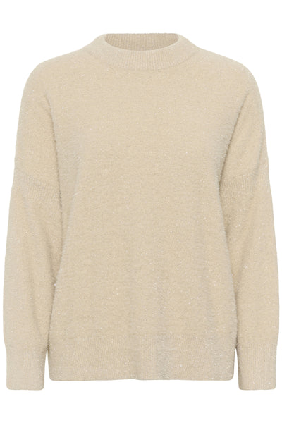 NushaSZ Pullover Bleached Sand - 131008 - 30514593 Thumbnail