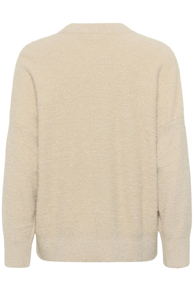 NushaSZ Pullover Bleached Sand - 131008 - 30514593 Thumbnail