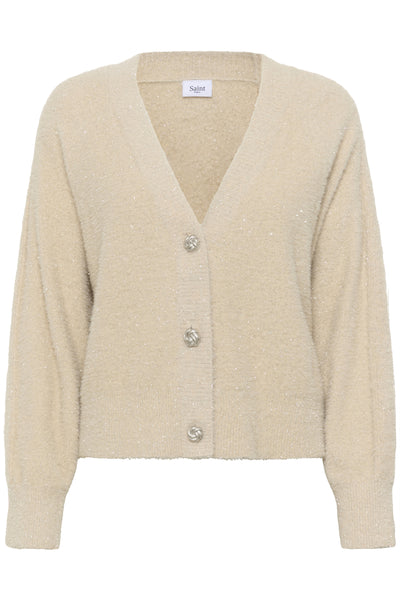 NushaSZ Cardigan Bleached Sand - 131008 - 30514594 Thumbnail