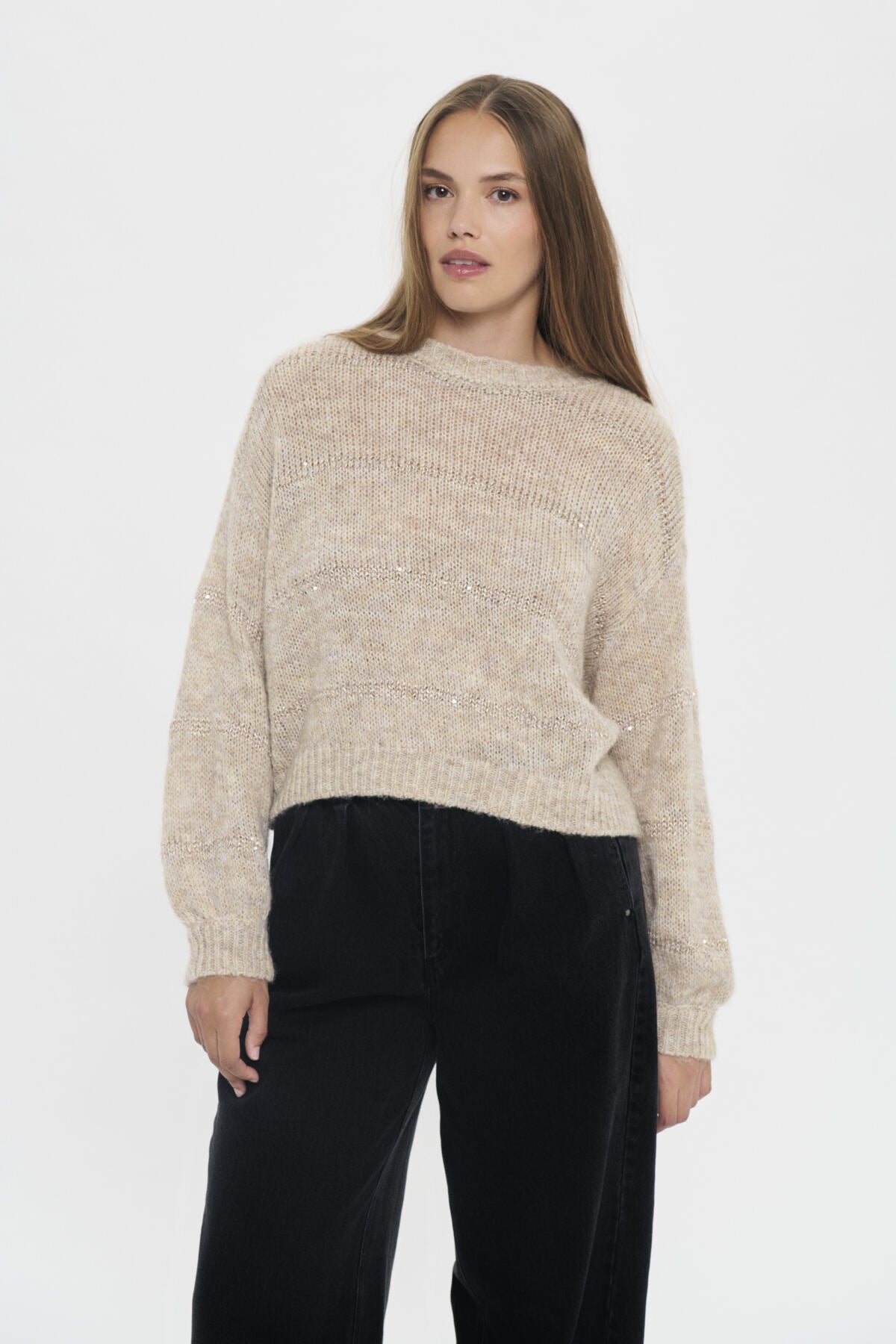 NoraliSZ Pullover Seedpearl Melange - 1207031 - 30514631