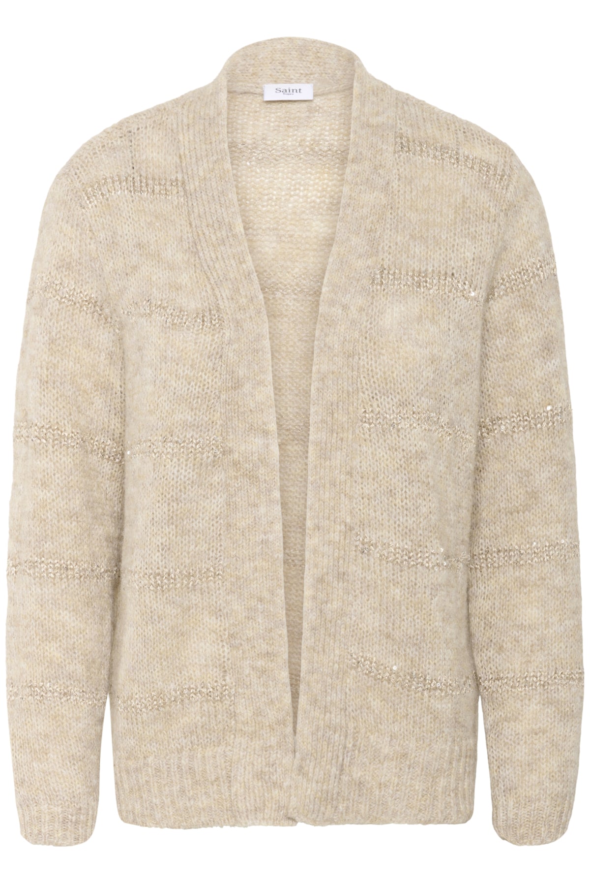 NoraliSZ Open Cardigan Seedpearl Melange - 1207031 - 30514632