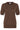 MilaSZ Pointelle SS Pullover Fondue Fudge Melange - 1912241 - 30514645