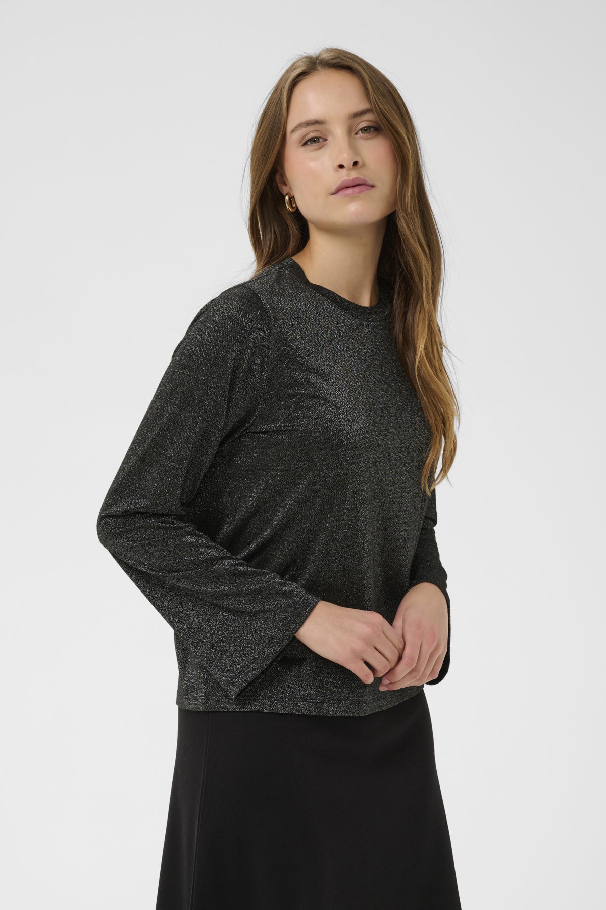 HagaSZ LS Blouse Black - 193911 - 30514652