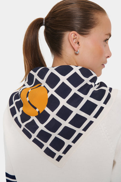 XannaSZ Scarf Baritone Blue Zinnia - 30514734 Thumbnail