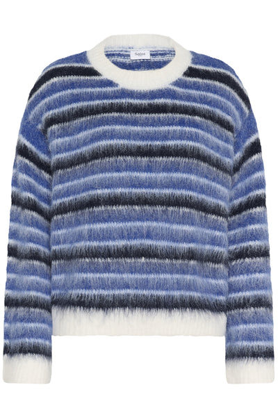 OlmaSZ Pullover K.Blue Ice Navy Stripes - 3045 - 30514757 Thumbnail