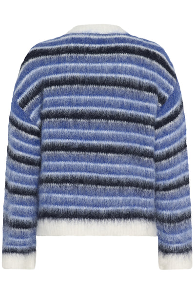 OlmaSZ Pullover K.Blue Ice Navy Stripes - 3045 - 30514757 Thumbnail