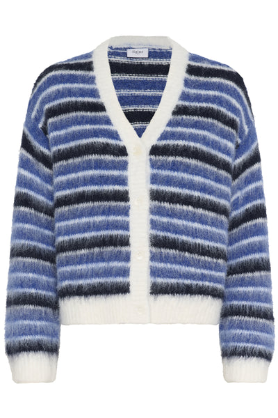 OlmaSZ Cardigan K.Blue Ice Navy Stripes - 3045 - 30514758 Thumbnail