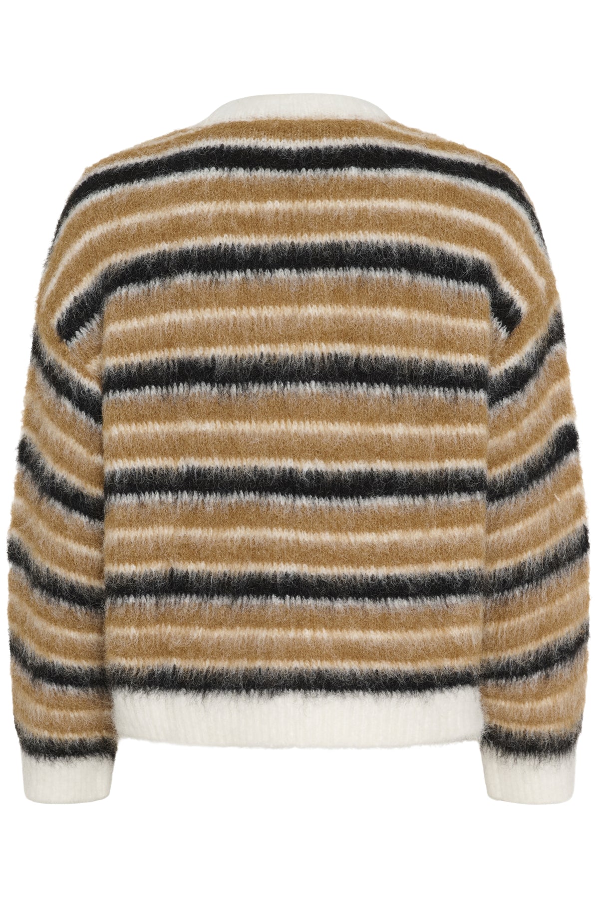 OlmaSZ Cardigan Tannin Black NavySky Stripes - - 30514758