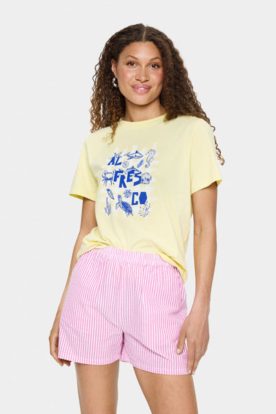 LoraneSZ T-Shirt Elfin Yellow Thumbnail