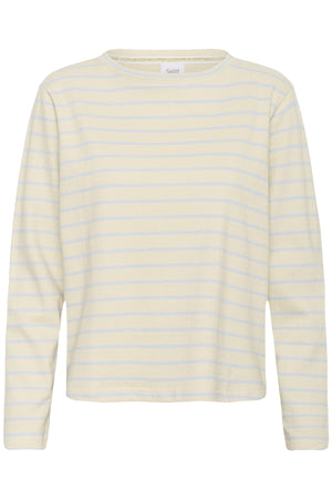 OsannaSZ LS Blouse Turtledove Blue Stripe - 30451 - 30514807