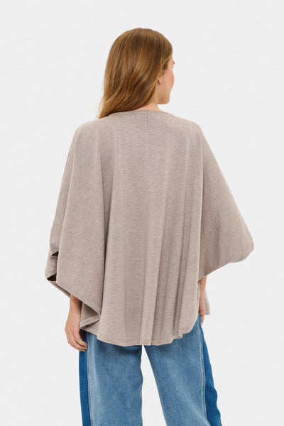 BilliSZ Poncho Fog Melange - 30514828 Thumbnail