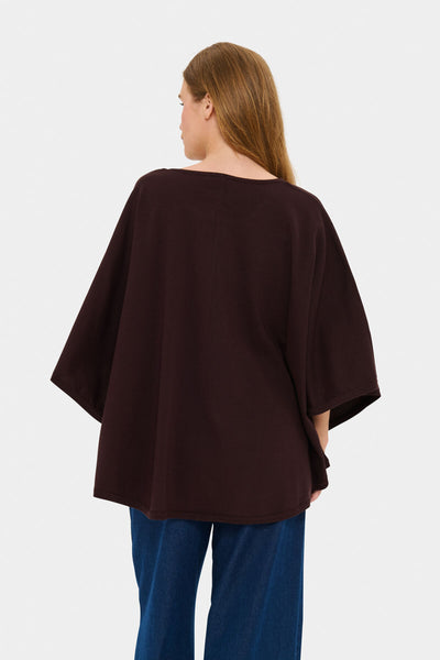 BilliSZ Poncho Chocolate Plum - 30514828 Thumbnail