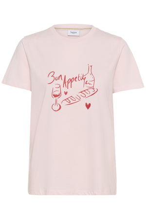 PemilioSZ T-Shirt Barely Pink - 122906 - 30514913