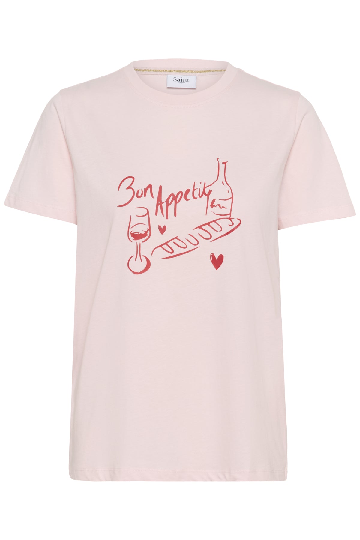 PemilioSZ T-Shirt Barely Pink - 122906 - 30514913