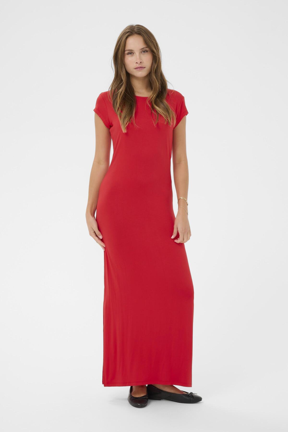 ViggaSZ Dress Maxi Chinese Red - 30514992