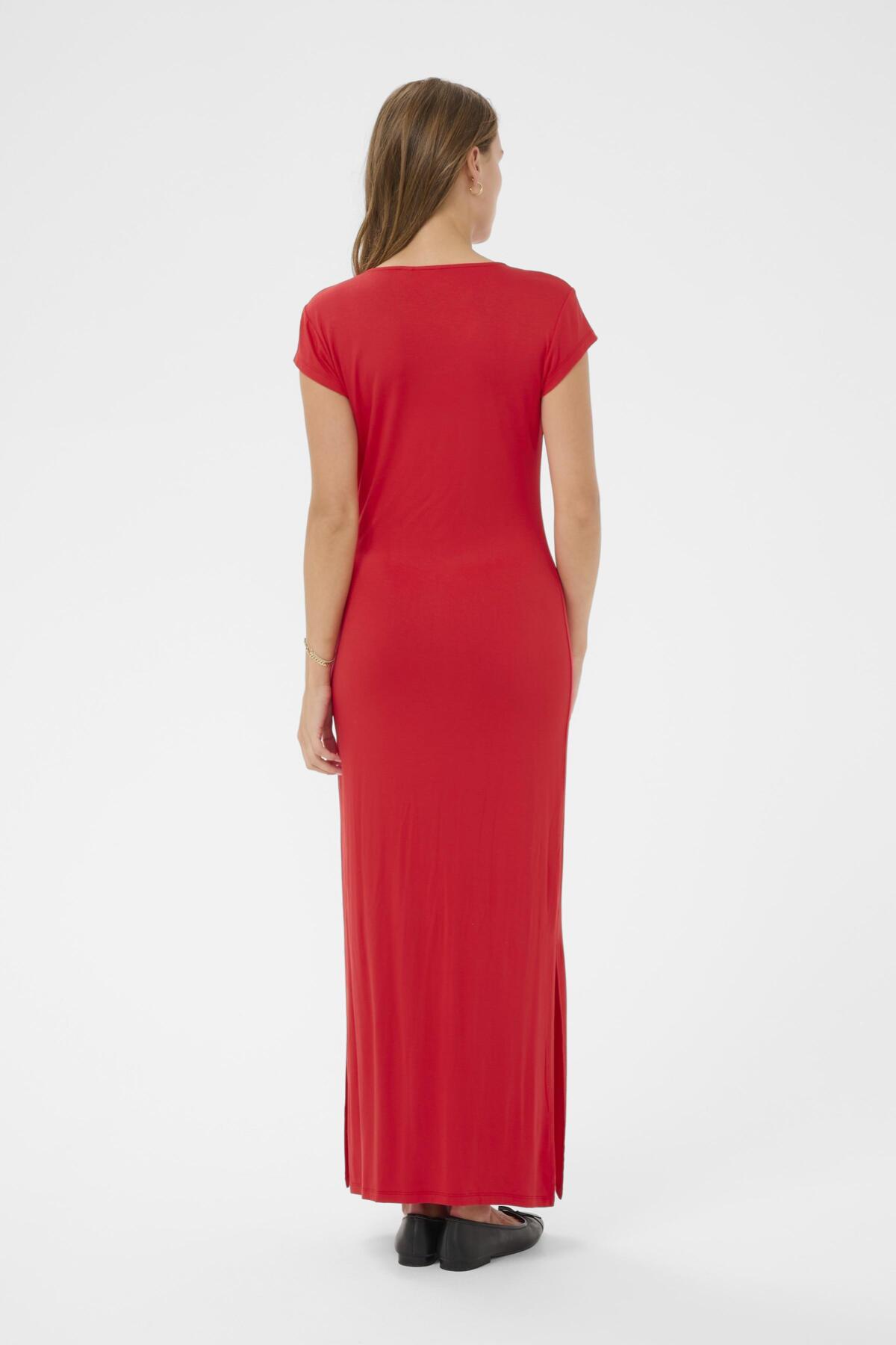 ViggaSZ Dress Maxi Chinese Red - 30514992