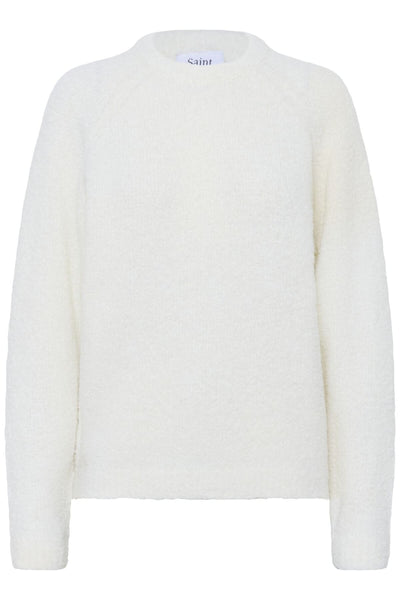 GelaSZ Raglan Pullover Bright White - 30515021 Thumbnail